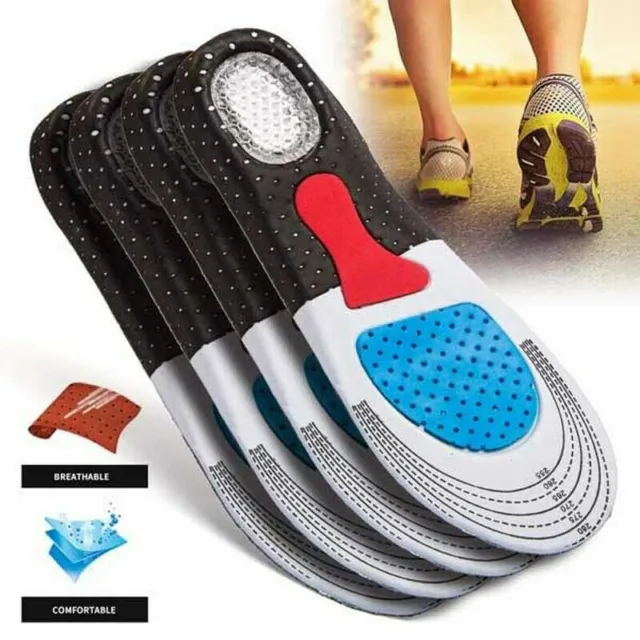 Men Women Insoles Orthotic Sport Insert Shoe Pad Arch Support Heel Cushion USPS