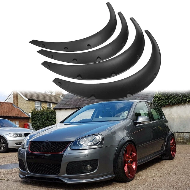 4.5& FENDER FLARES Wide Body Kit Wheel Arches For VW VOLKSWAGEN Golf