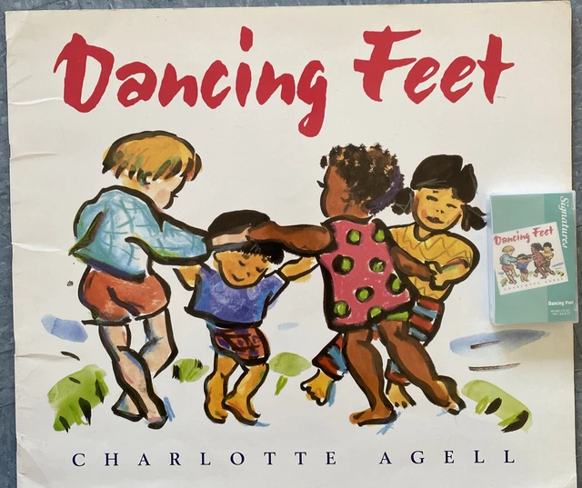 Dancing Feet Charlotte Agell Lot Teacher Big Book Easel & Cassette Very Good