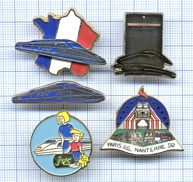 Pin's France 3 Logo Médias Télévision Bleu et Doré 21 mm Signé Qualité