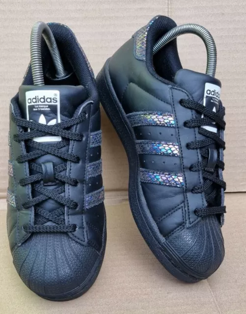 Adidas superstar iridescent clearance size 4