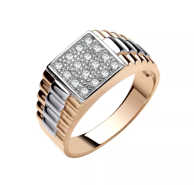 Rolex on sale ring silver