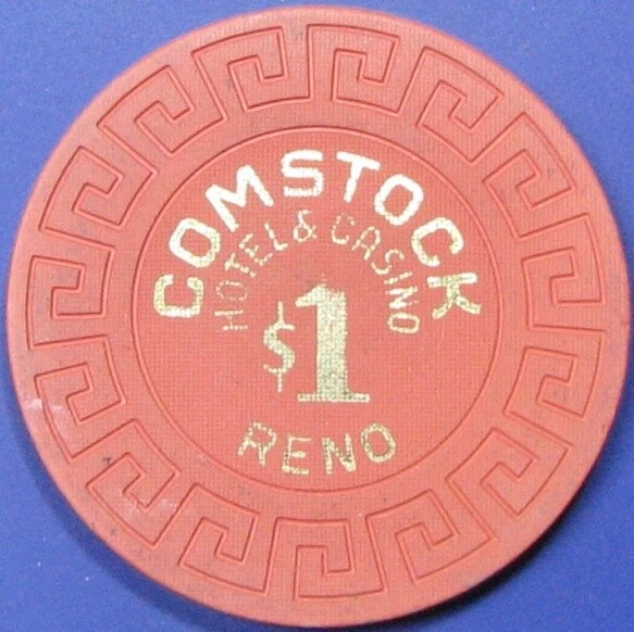 $1 Casino Chip. Comstock, Reno, NV. Y69.