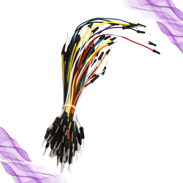 65 Pcs Anschlussdraht Elektronische DIY-Überbrückungsdrähte Jumper