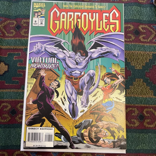 Gargoyles #8 VF/NM 1995 original Disney Marvel HTF!!!