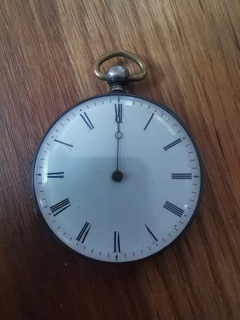 Montre Gousset Ancienne En Argent – Vintage – Occasion – Bijou Homme
