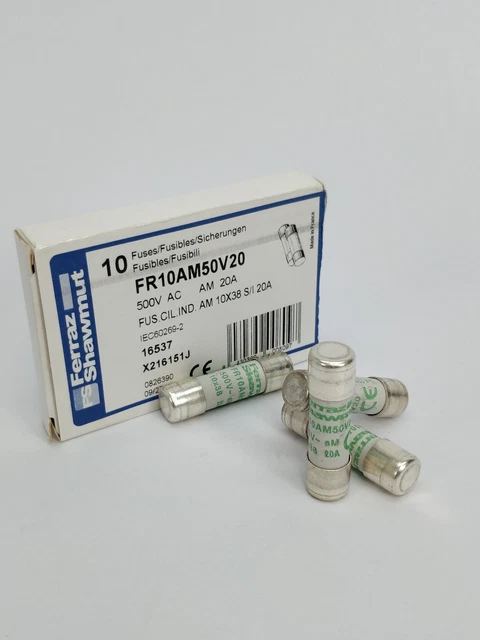 FERRAZ SHAWMUT FR10AM50V20 10 Scp Fusibles