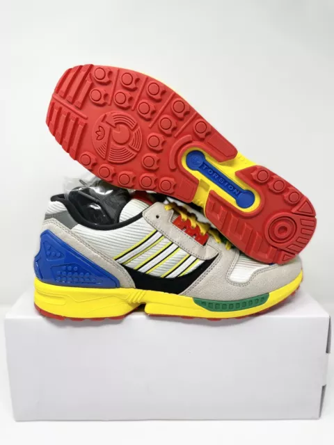 Adidas Zx 8000 Lego Fz3482 Gr. 44 2/3 Neu Ungetragen Aqua Hydra