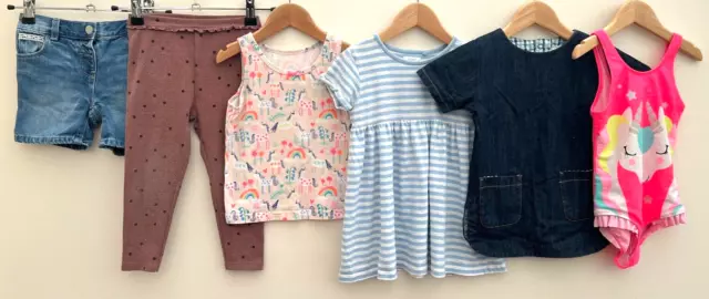 Pacchetto di vestiti per ragazze età 2-3 Next Zara H&M