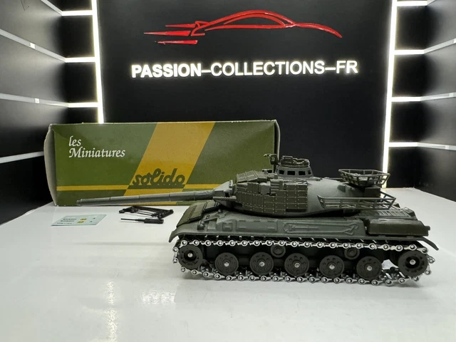Jouet Ancien Solido - Char Militaire AMX 10 - Échelle 1/43 - Collection
