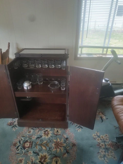 vintage Liquor Cabinet
