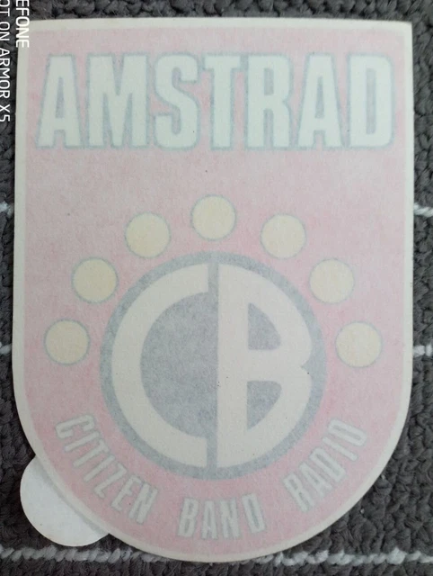 amstrad cb sticker