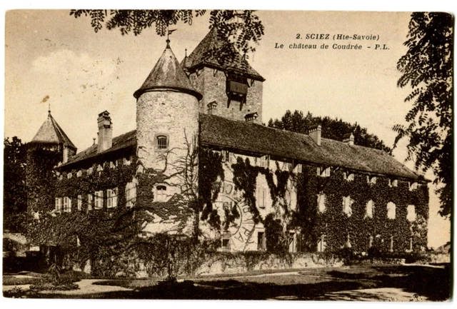 CPA 74 Haute-Savoie Sciez Le Château de Coudrée
