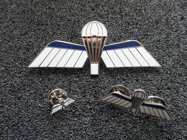 C3 Fallschirmjäger Niederlande Holland Springerabzeichen Airborne Abzeichen SET