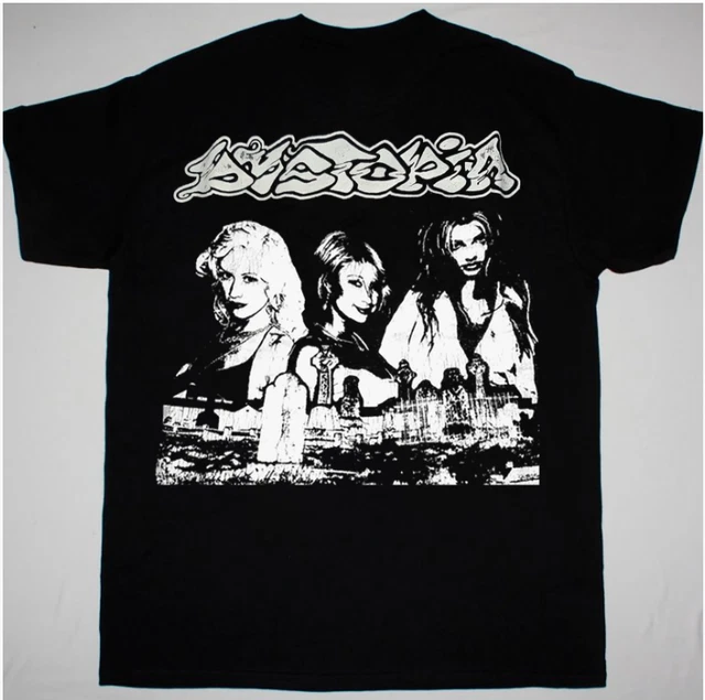 Inspired Dystopia Short Sleeve Cotton Black T Shirt