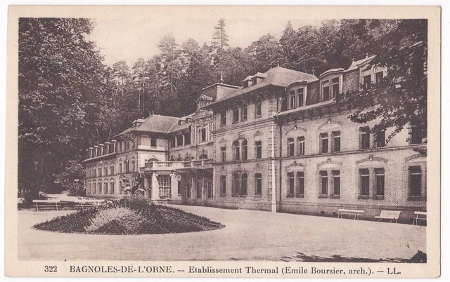 61-29 cpa Bagnoles de l'orne - etablissement thermal