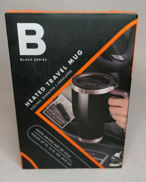 Brand New Black Series By Shift Stainless Steel Heated Travel Mug - 14 oz NEW!