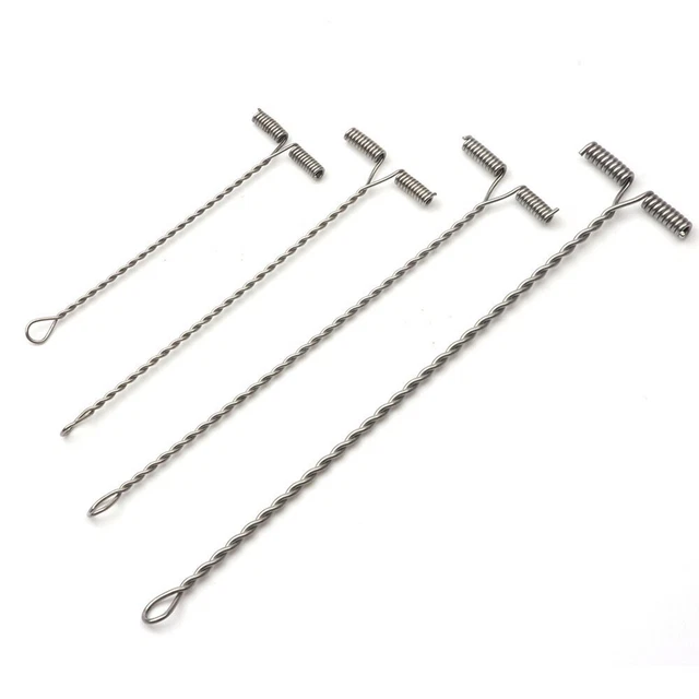 Balance Hakenarme Silber Angeldraht drehbar Edelstahl 100 Stck. pro Packung Neu