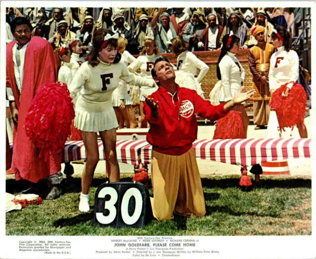 SHIRLEY MACLAINE RICHARD CRENNA 1965 John Goldfarb, Please Come Home Movie Photo
