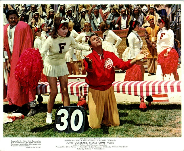 SHIRLEY MACLAINE RICHARD CRENNA 1965 John Goldfarb, Please Come Home Movie Photo