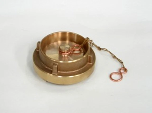 Storz-C Unitor (527663) Fuoco Accoppiamento / 2 " Hs Chiusura Tappo,Ottone Nuovo