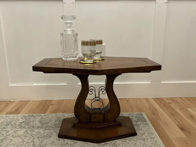 Mid Century Walnut End/Side Table  - The Rockford Collection By Weiman Vintage