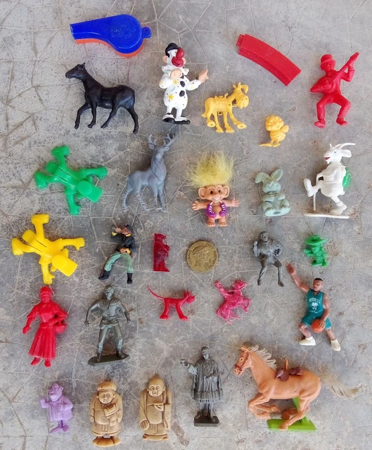 Jouet Ancien - Poussin Figurine En Plastique Et Velours Floque 1960/70