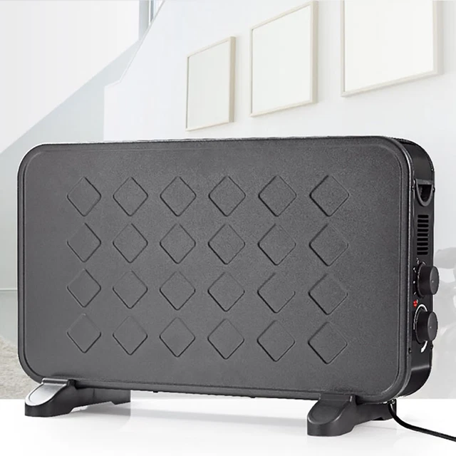 Chauffage à Convecteur Électrique Mesko MS 7741w - Thermostat, 3 Niveaux 750W/1250W/2000W, Protection Surchauffe