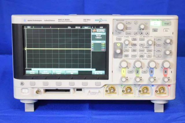 Agilent MSOX3024A Mixed Signal Oscilloscope 200MHz 4GSa/s 4+16 Ch