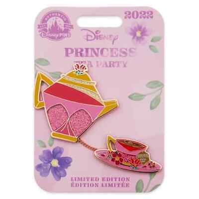 Ariel Disney Parks 2022 Ariel Tetera Y Taza de Té Princess Tea Party Le Completo Pin 