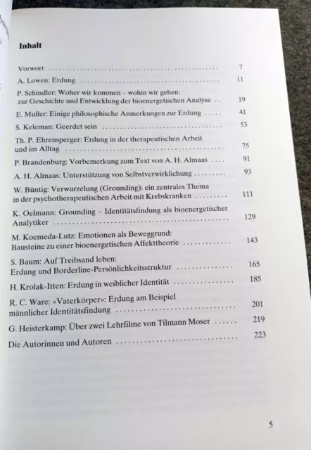 Zwischen Himmel und Erde - Beiträge zum Grounding-Konzept (Taschenbuch 1996) 3