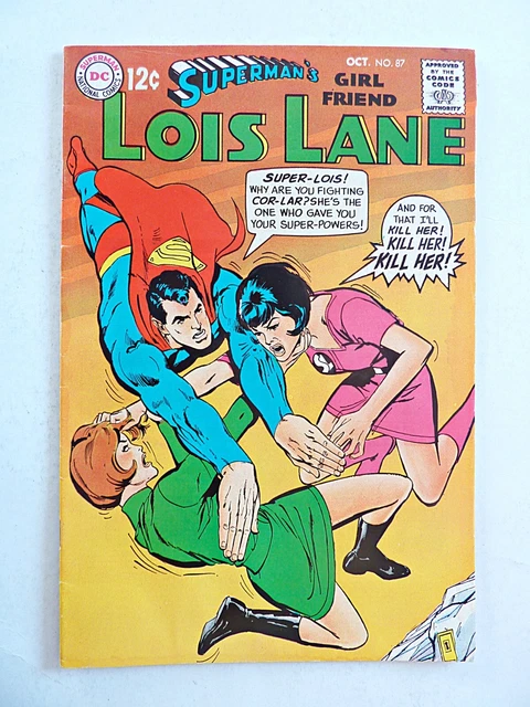 SUPERMAN'S GIRLFRIEND LOIS Lane 87 Silver Age 1968 DC Comics FN-/FN EUR ...