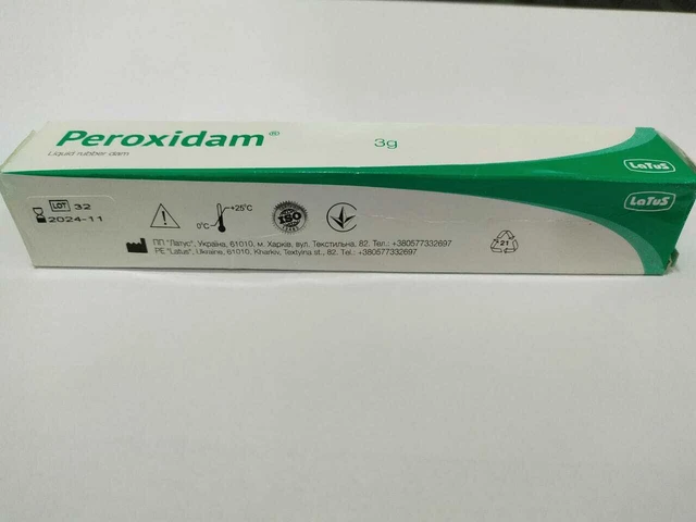 Digue en caoutchouc dentaire Protection gingivale photopolymérisée liquide...
