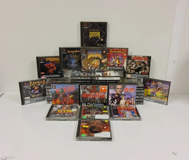 Ps1 Rpg Collection PS1 GAMES COLLECTION - Pandemonium Final Doom Resident Evil Battle ...