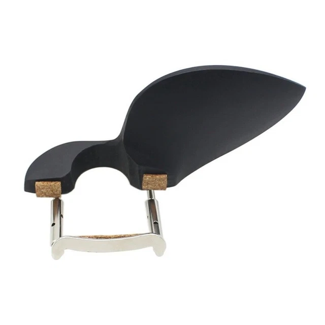 3/4 4/4  Chin Rest Chinrest Wood with Standard Bracket Black X8Q73857