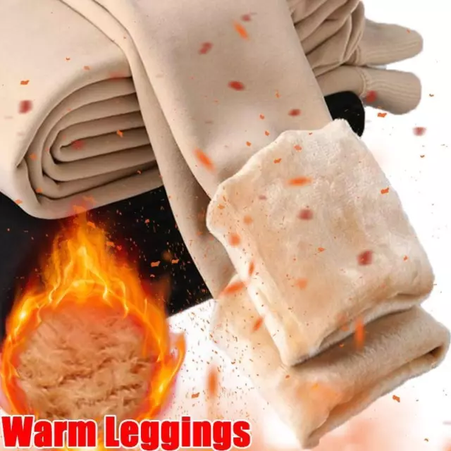 Pantalones de terciopelo para mujer Leggings de invierno para