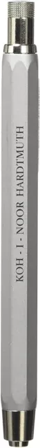 KOH-I-NOOR HARDTMUTH 5340 Silver 5.6MM Artists Mechanical Pencil Leadholder