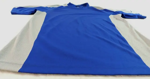 Nike Golf Mens Large Crew Neck T Shirt Color Block  206483-470 Nylon Blend