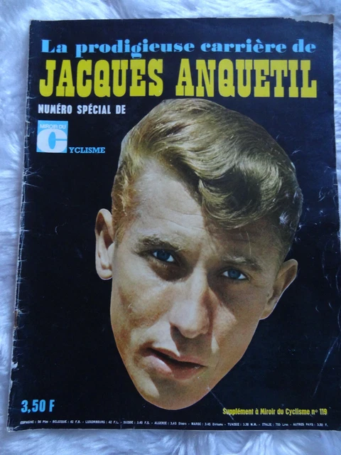 JACQUES ANQUETIL ALBUM SOUVENIR MIROIR DU CYCLISME n°401 novembre 1987 EUR 12,00 - FR