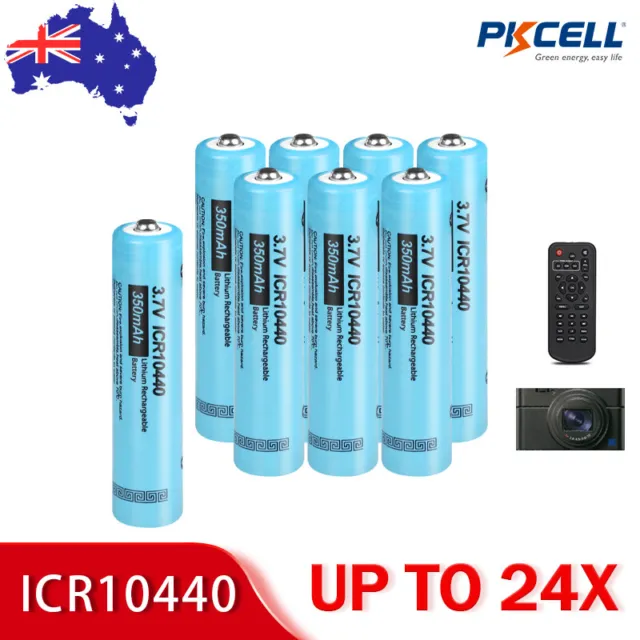 Lots 3.7V ICR10440 AAA Rechargeable Lithium Triple A Batteries for Lamp AU Post