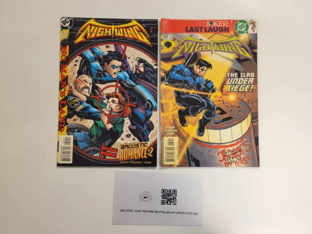 2 Nightwing DC Comic Books #39 62 79 TJ6