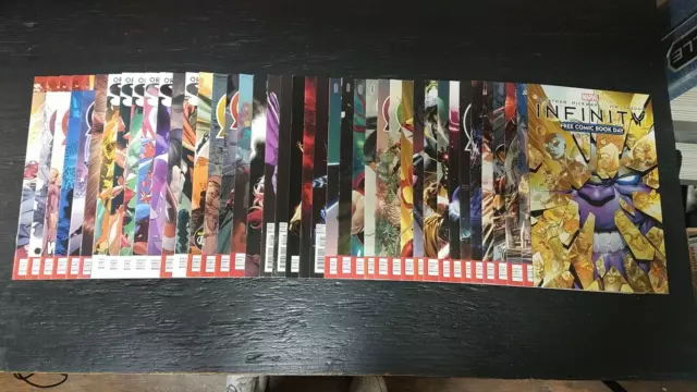 2013 Marvel Comics Avengers Complete Set #1-39+14.1+Fcbd Vfnm/Nm Captain America