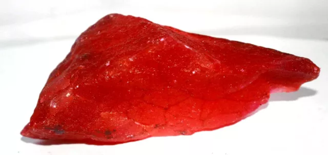 Rosso Rubino Naturale Luglio Pietra Zodiacale Africano 2311Ct Certificato Grezzo