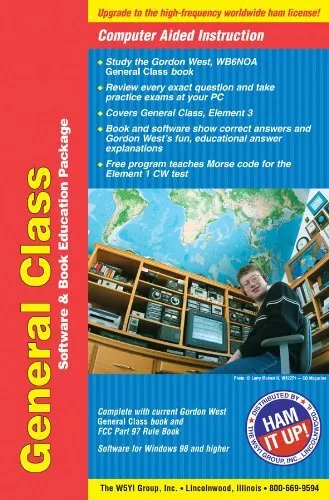 GENERAL CLASS 2015-2019 BOOK + SOFTWARE PACKAGE By Gordon West & Wb6noa *VG+*