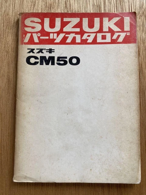 Suzuki CM50 Mini Black Parts Catalog Japan y2