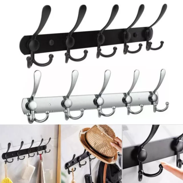 5/6 Hooks Bedroom Storage Holder  Household Organizer Accessories