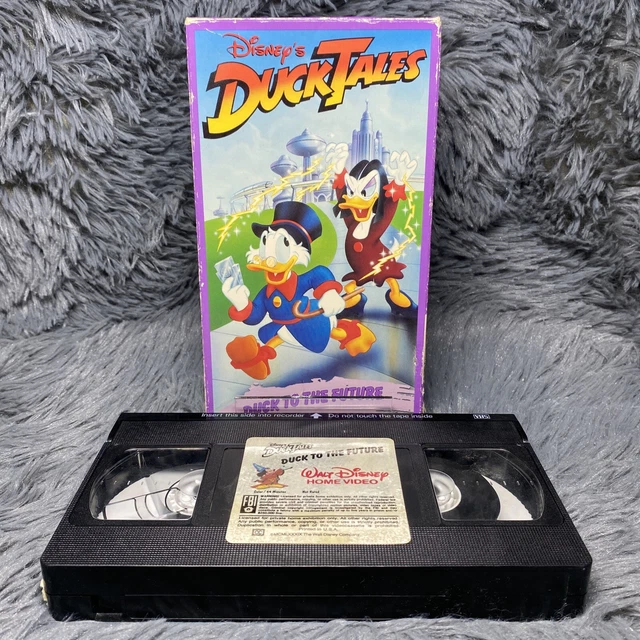 DISNEYS DUCKTALES Duck to the Future VHS 1991 Classic Cartoon Movie