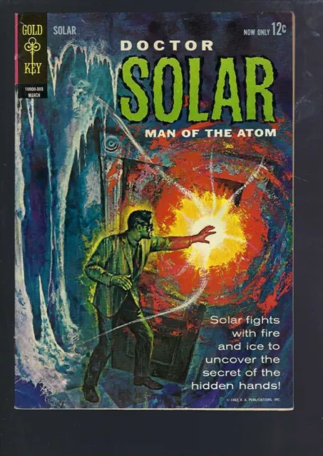 Doctor Solar Man Of The Atom 3    - 1962 Series -  Silver Age    Gold Key