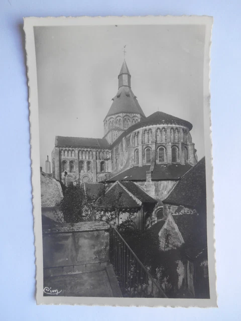 CPSM "La Charité sur Loire - L'abside de l'église"
