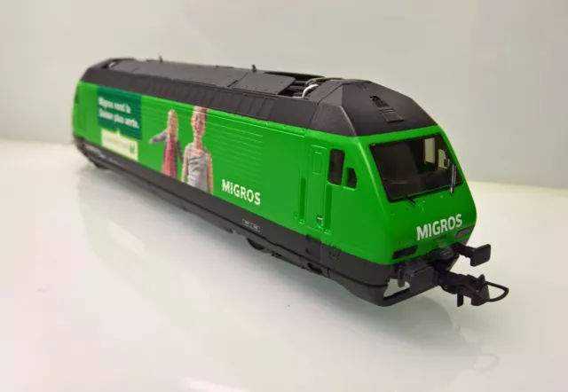 ROCO 73644 Elektrolokomotive Re 460 080-5 Migros SBB  Neu OVP Spur H0